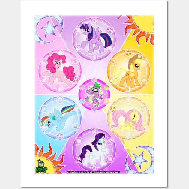 My Little Pony - Friendship is Poster Wall Art by DrCrafty